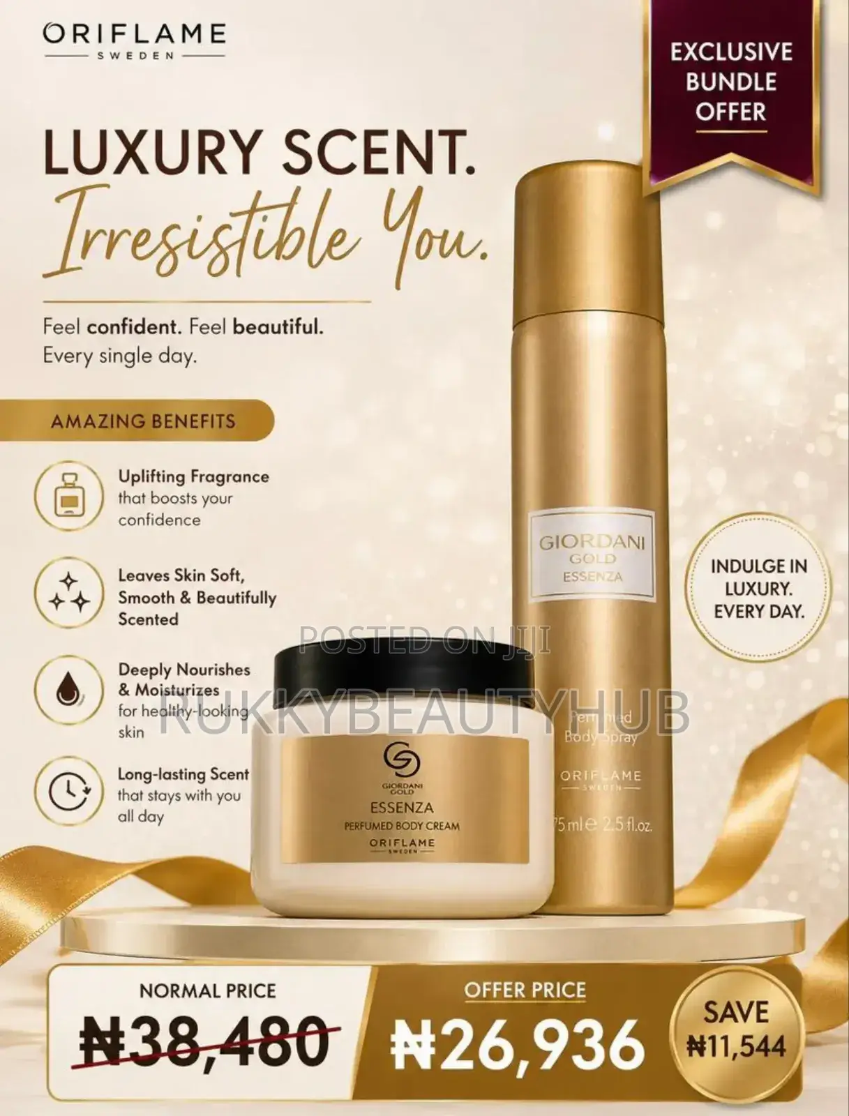 Milk and Honey Scrub and Cream
