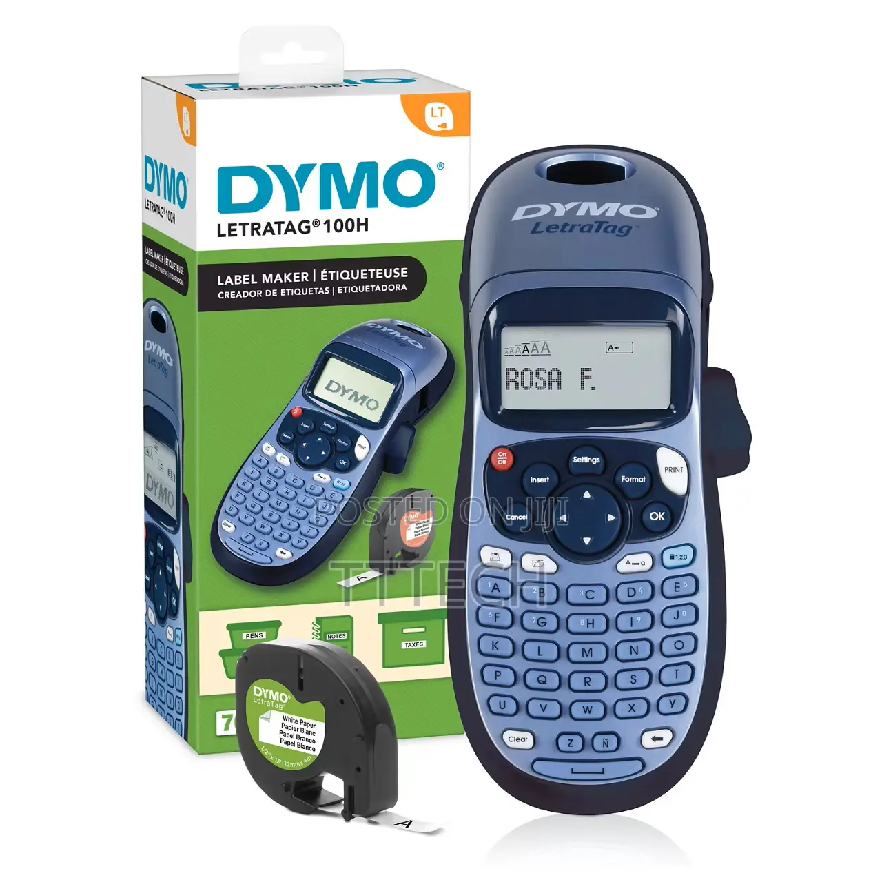 Dymo Letratag 100h Handheld Thermal Transfer Label Maker