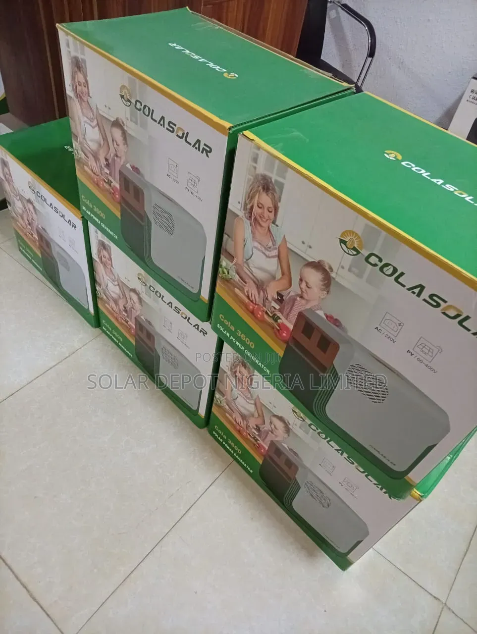 Colasolar 3600 Solar Power Generator