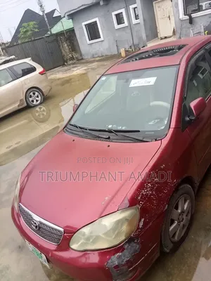 Toyota Corolla 2007 Red
