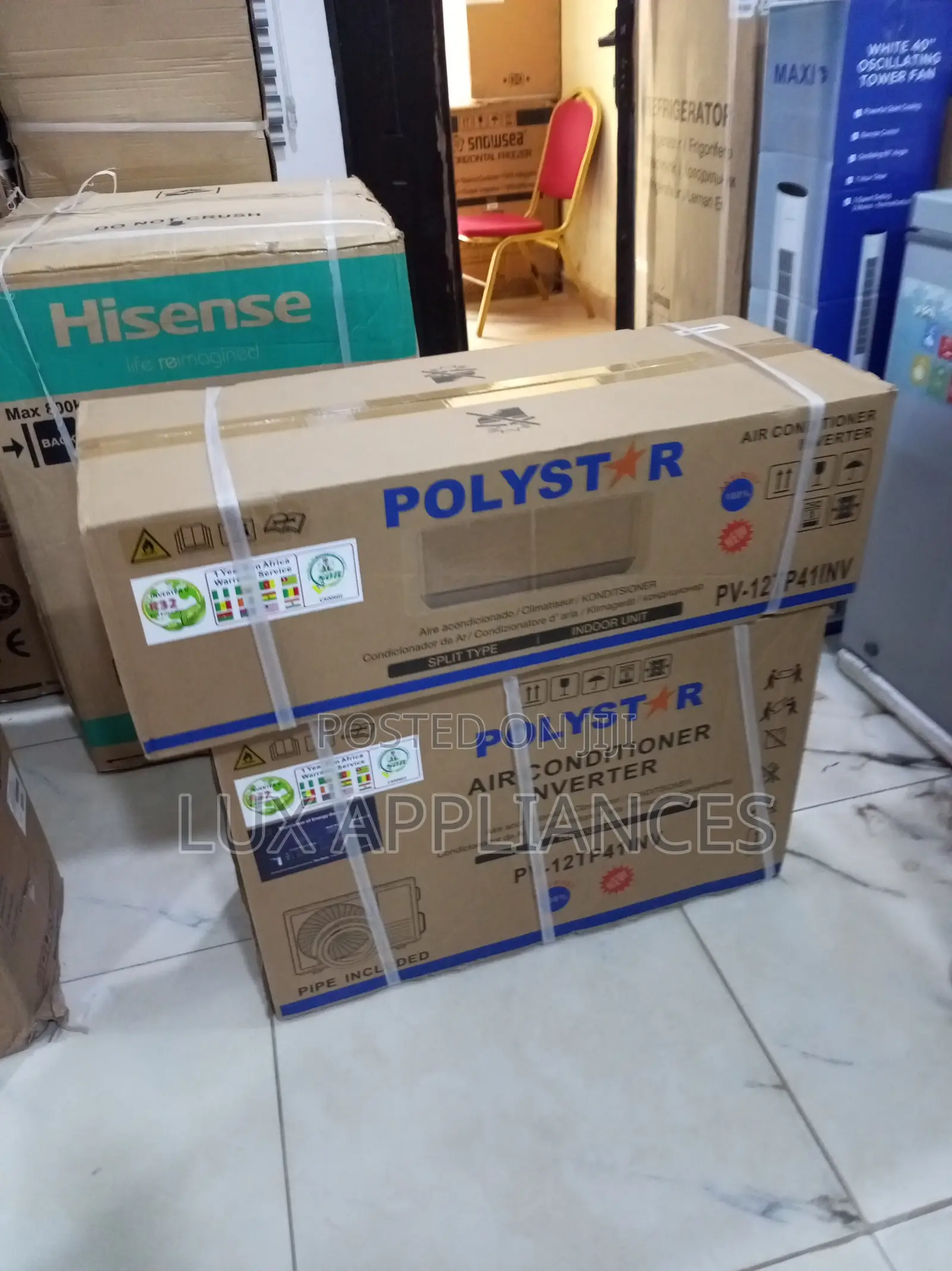 Enjoy Efficient Cooling Day and Night The Polystar PV-12TP41INV