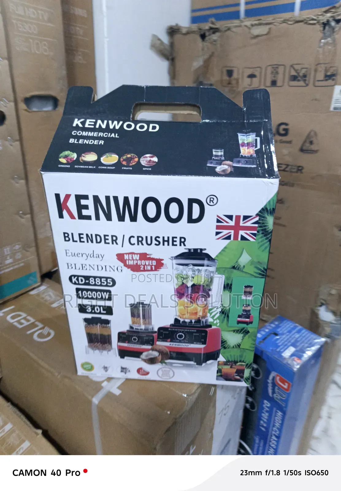 Kenwood Multi-Purpose Crusher and Smoothie Maker