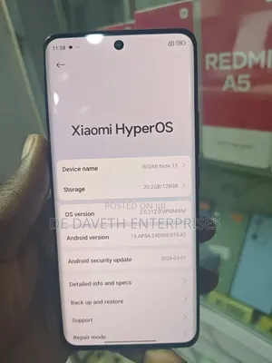 Xiaomi Redmi Note 15 128 GB