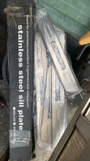 Toyota Camry Led Stainless Steel Sill Plate