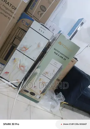 Yohako 3-in-1 Water Dispenser With Built-in Refrigerator