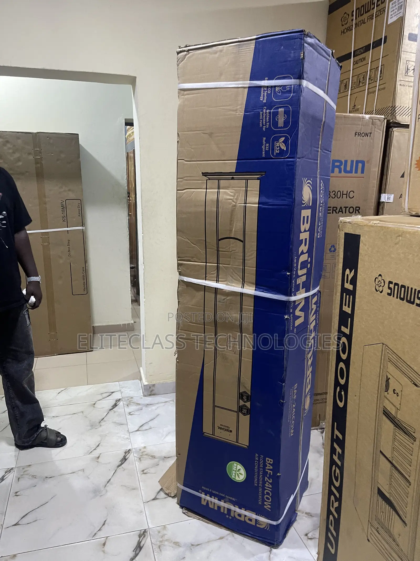 Bruhm Inverter Standing Unit for Indoor Spaces