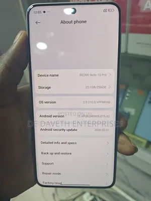 Xiaomi Redmi Note 15 Pro 256 GB