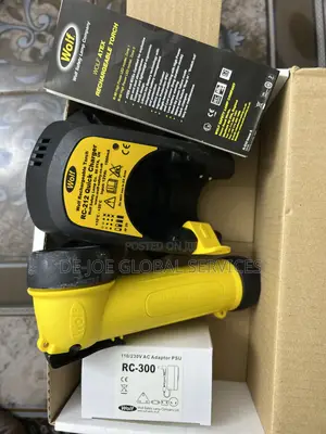 Wolf Torch R50 Rechargeable Angle Torch Atex