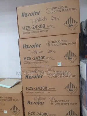 7.68kwh 25.6v Hz Solar Lithium Battery
