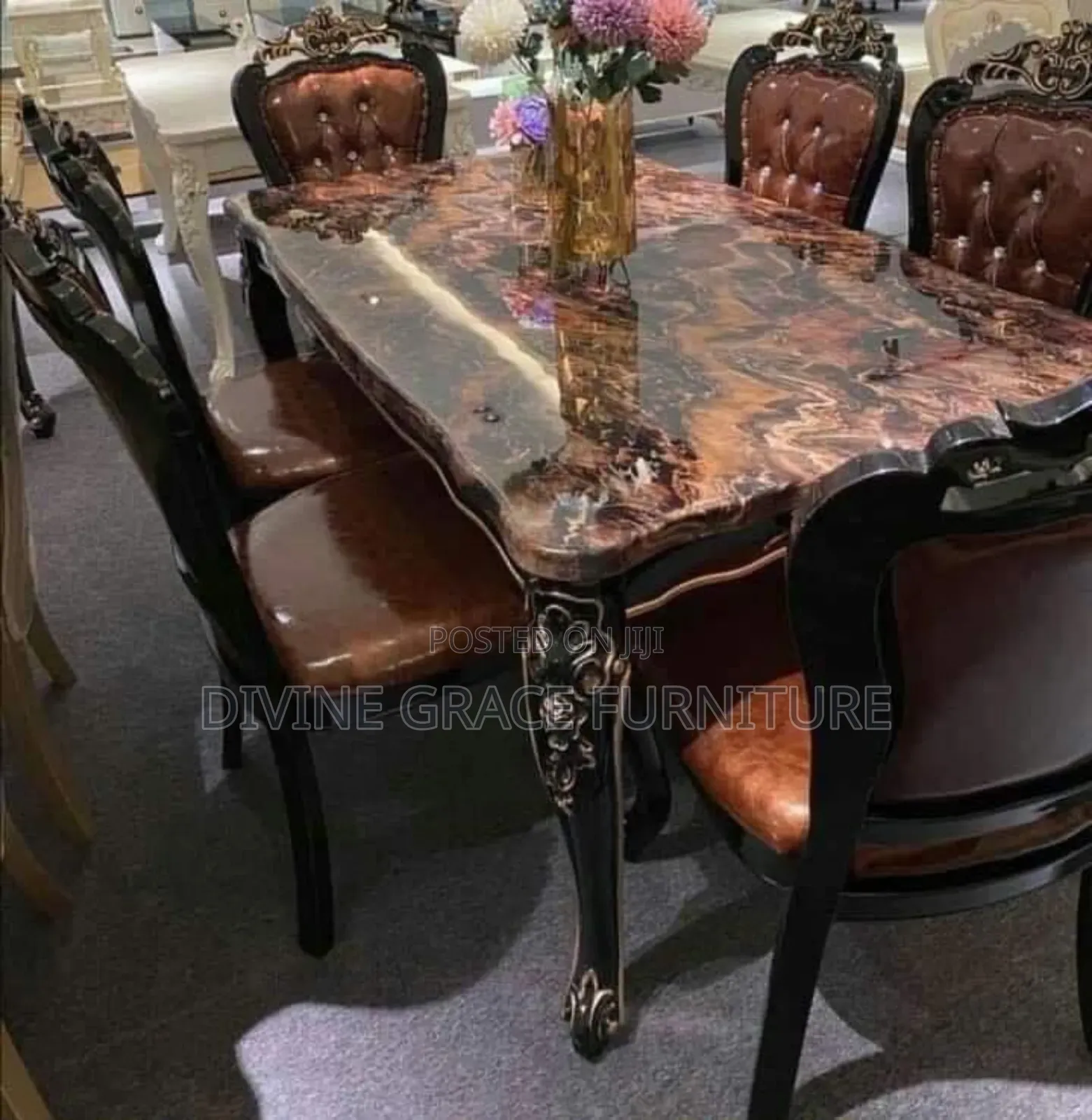 Marble Royal Dining Set