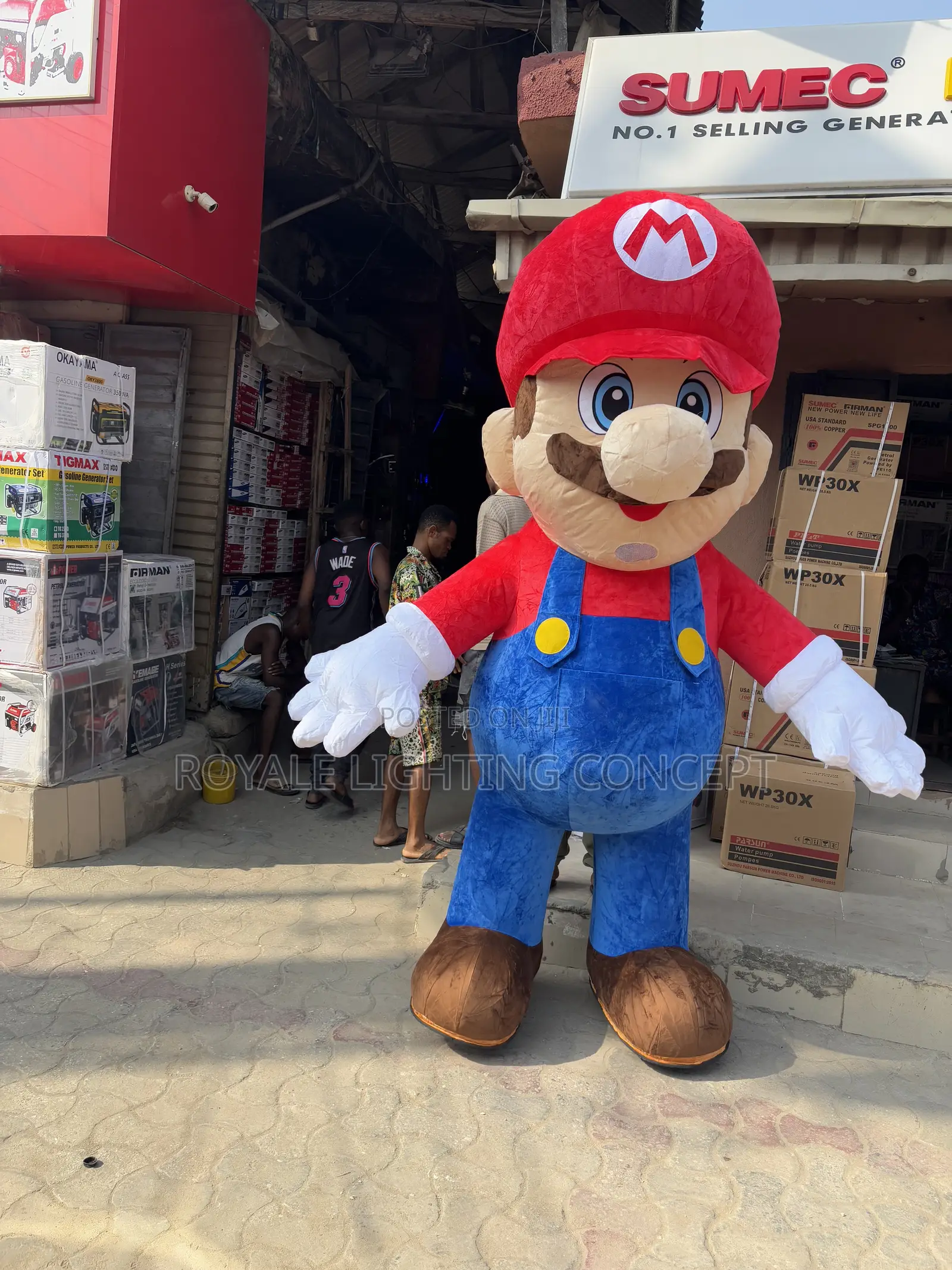 Super Mario Event Mascot