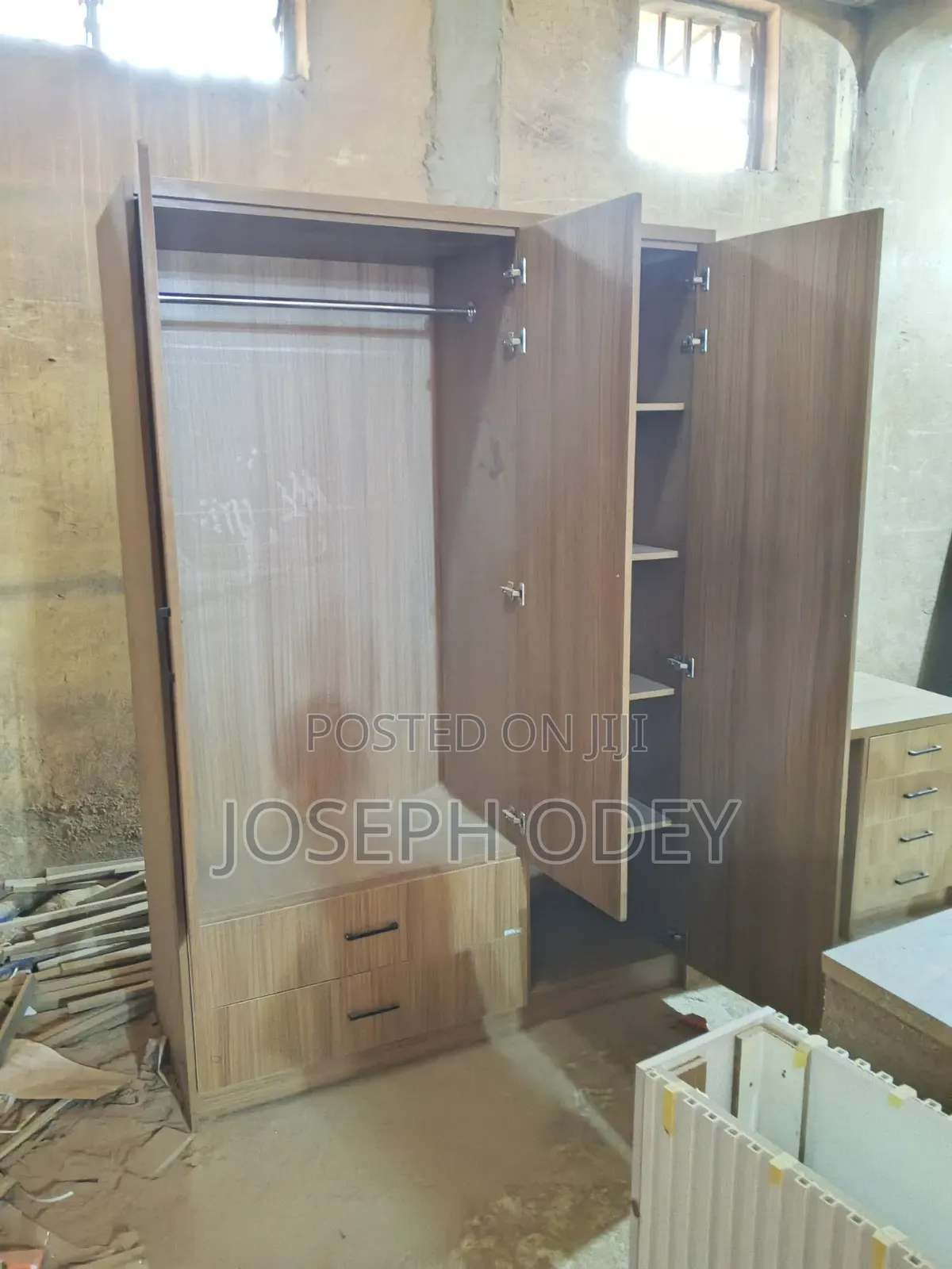 Tv Console and Wardrobe