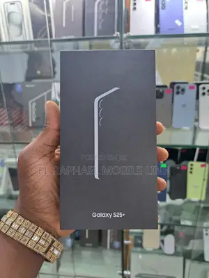 New Samsung Galaxy S25+ 256 GB Black