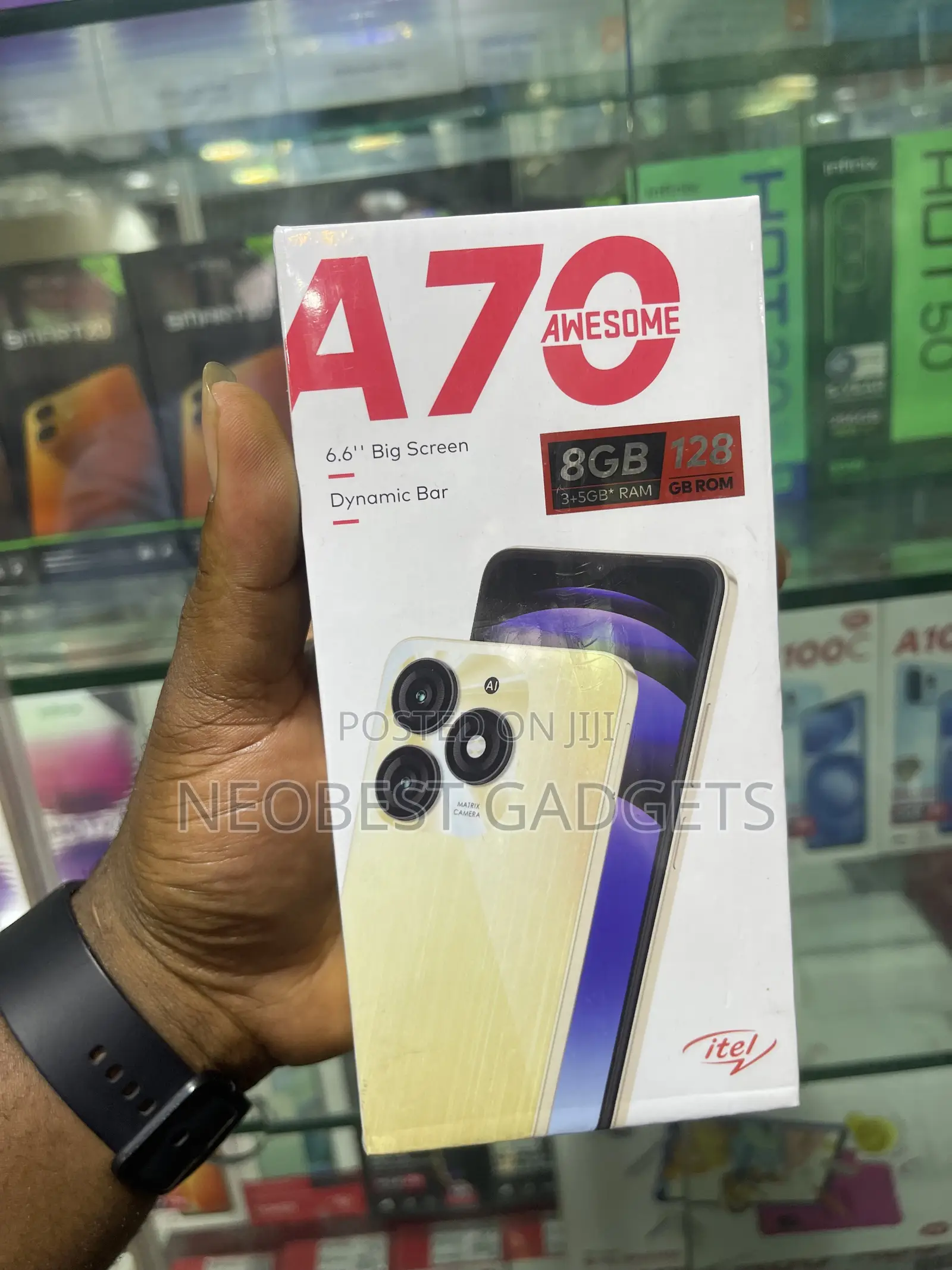 New Itel A70 128 GB