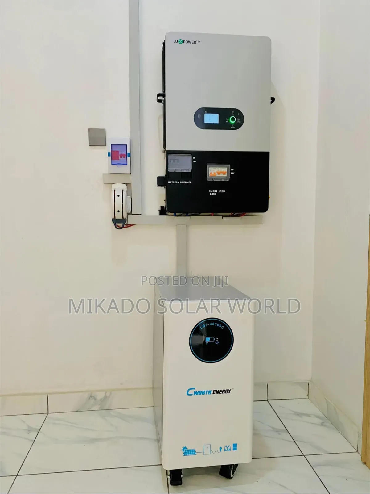 15kwh Cworth Lithium Battery – High-Capacity Energy Storage Solution