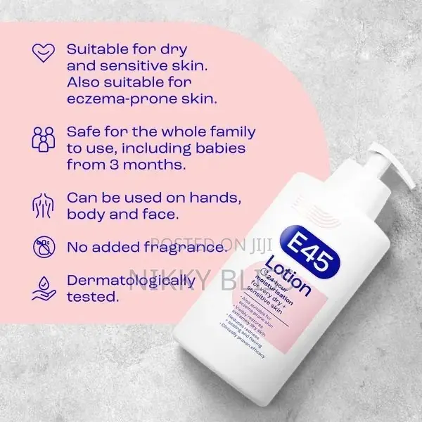 E45 Moisturizing Lotion 500ml