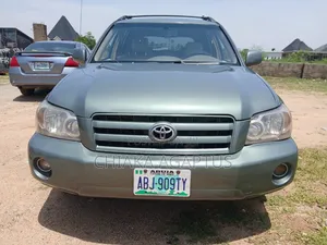 Toyota Highlander 2007 Green