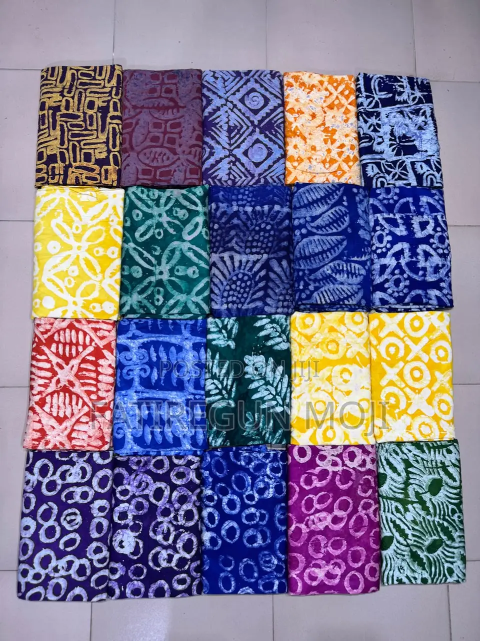 Adire Crepe/Chiffon