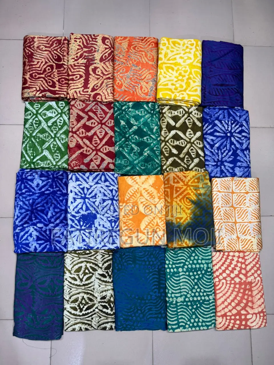 Adire Crepe/Chiffon