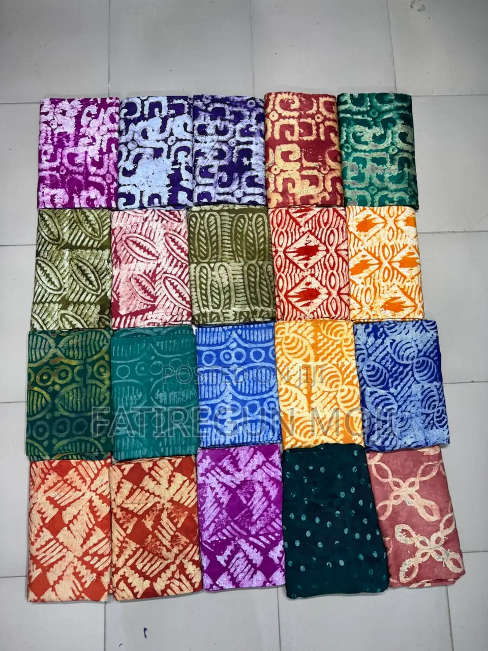 Adire Crepe/Chiffon