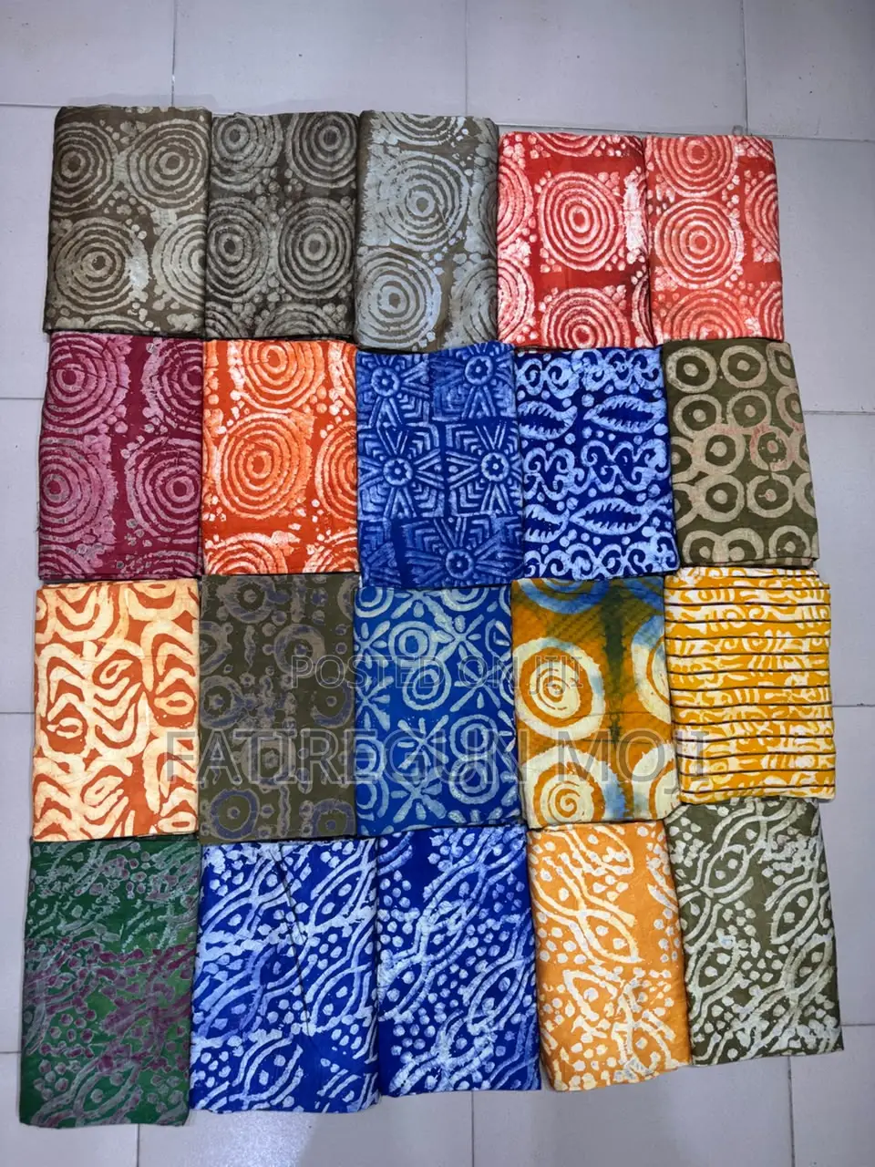 Adire Crepe/Chiffon