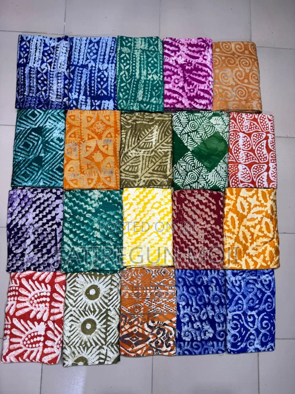 Adire Crepe/Chiffon