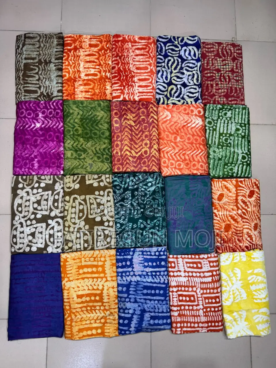 Adire Crepe/Chiffon