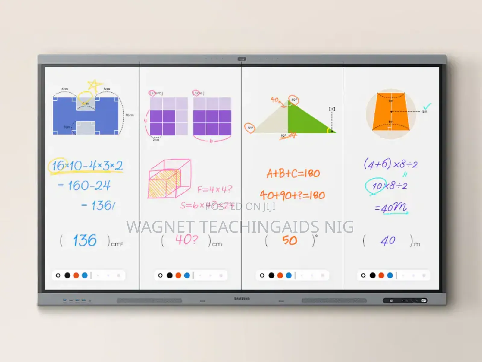 Samsung Wa86fx-P Interactive Screen