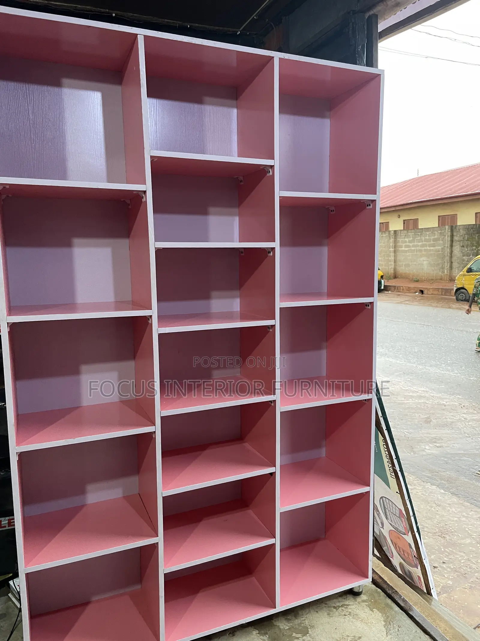 4by6 Multi-Purpose Wooden Shelving Unit Display Rack