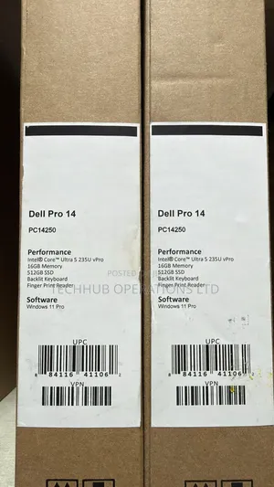 New Laptop Dell Pro 14 16GB Intel Core Ultra 5 SSD 512GB