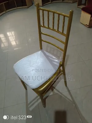 Events Chair Gold