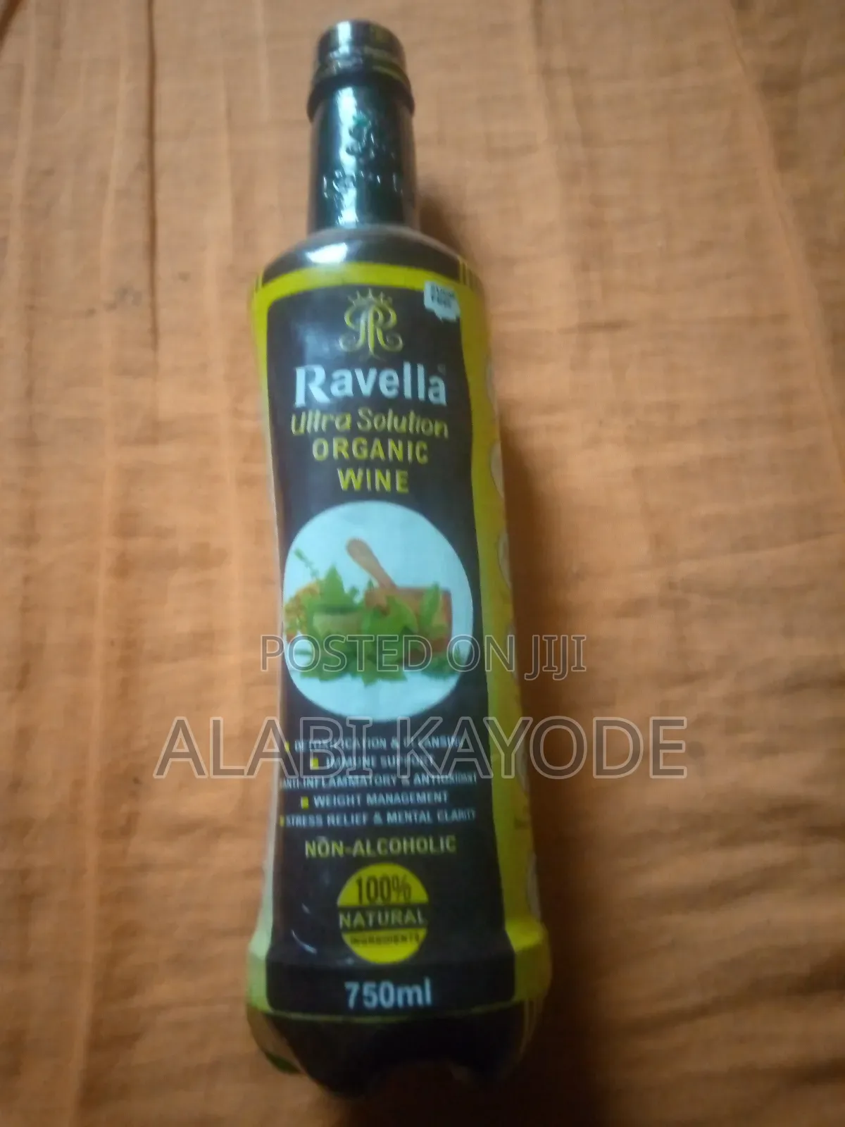 Ravella Organic Wine Product