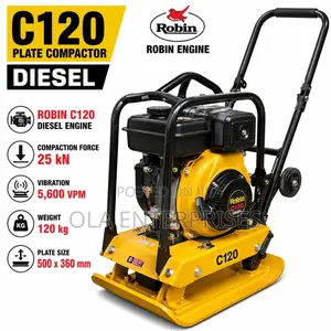 C120 Diesel Plate Compactor
