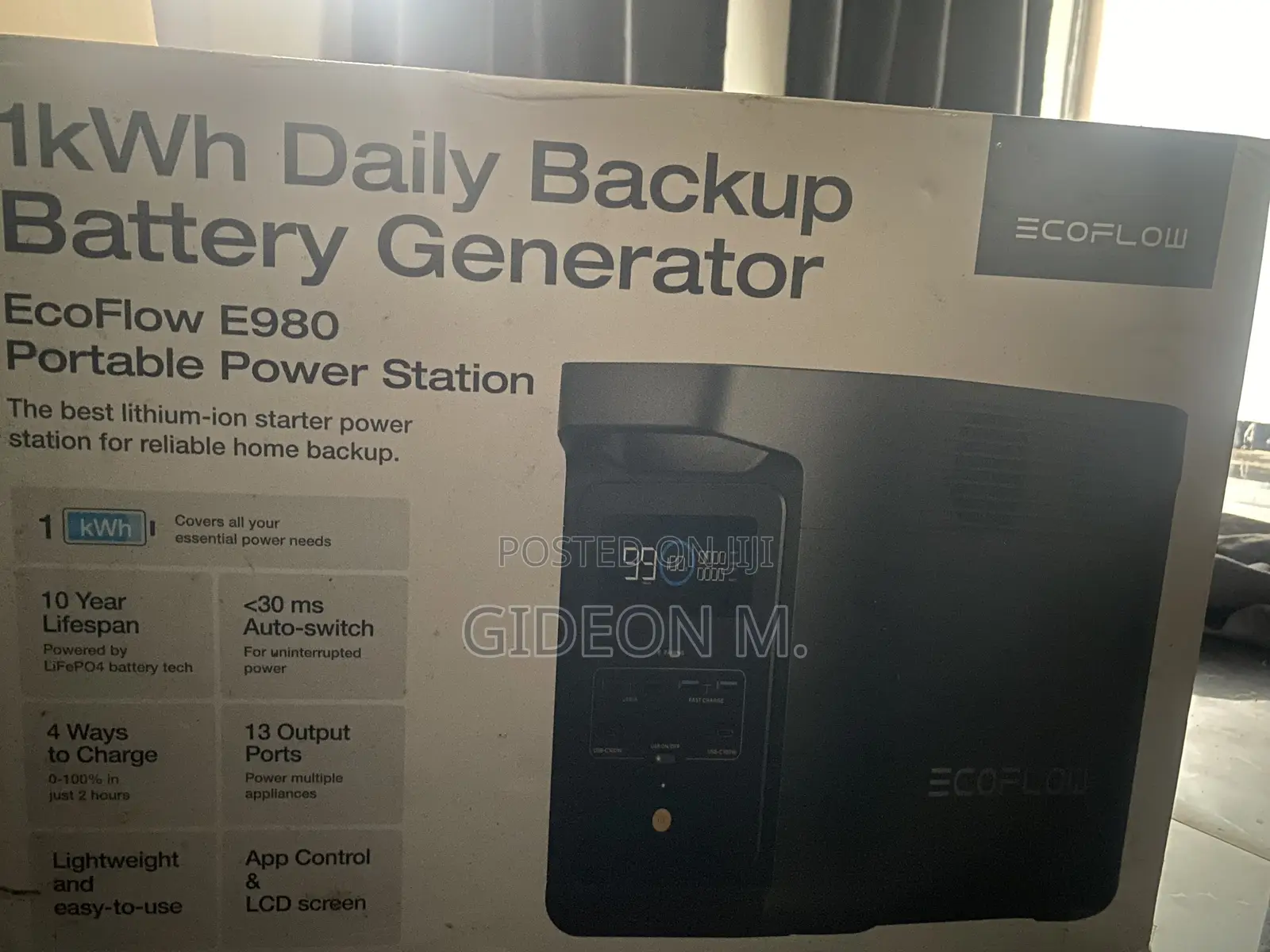 Ecoflow E980 Portable Power Station