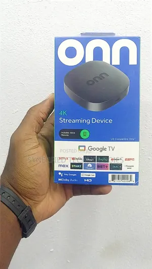 Onn Google Tv Box 8gb Ram, 128gb, Netflix Youtube Ready