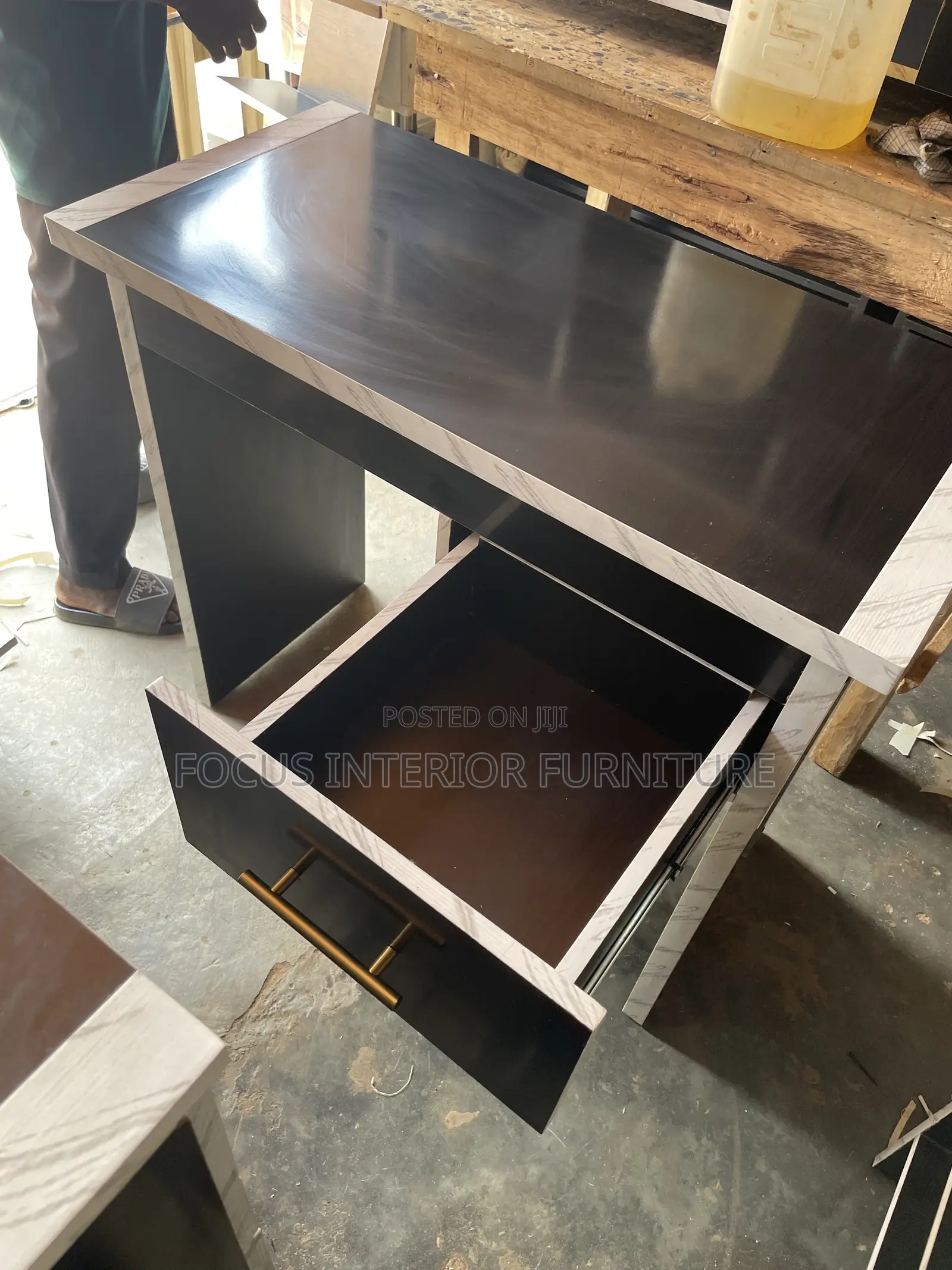 Modern Wooden Study Desk Office Table With Drawer