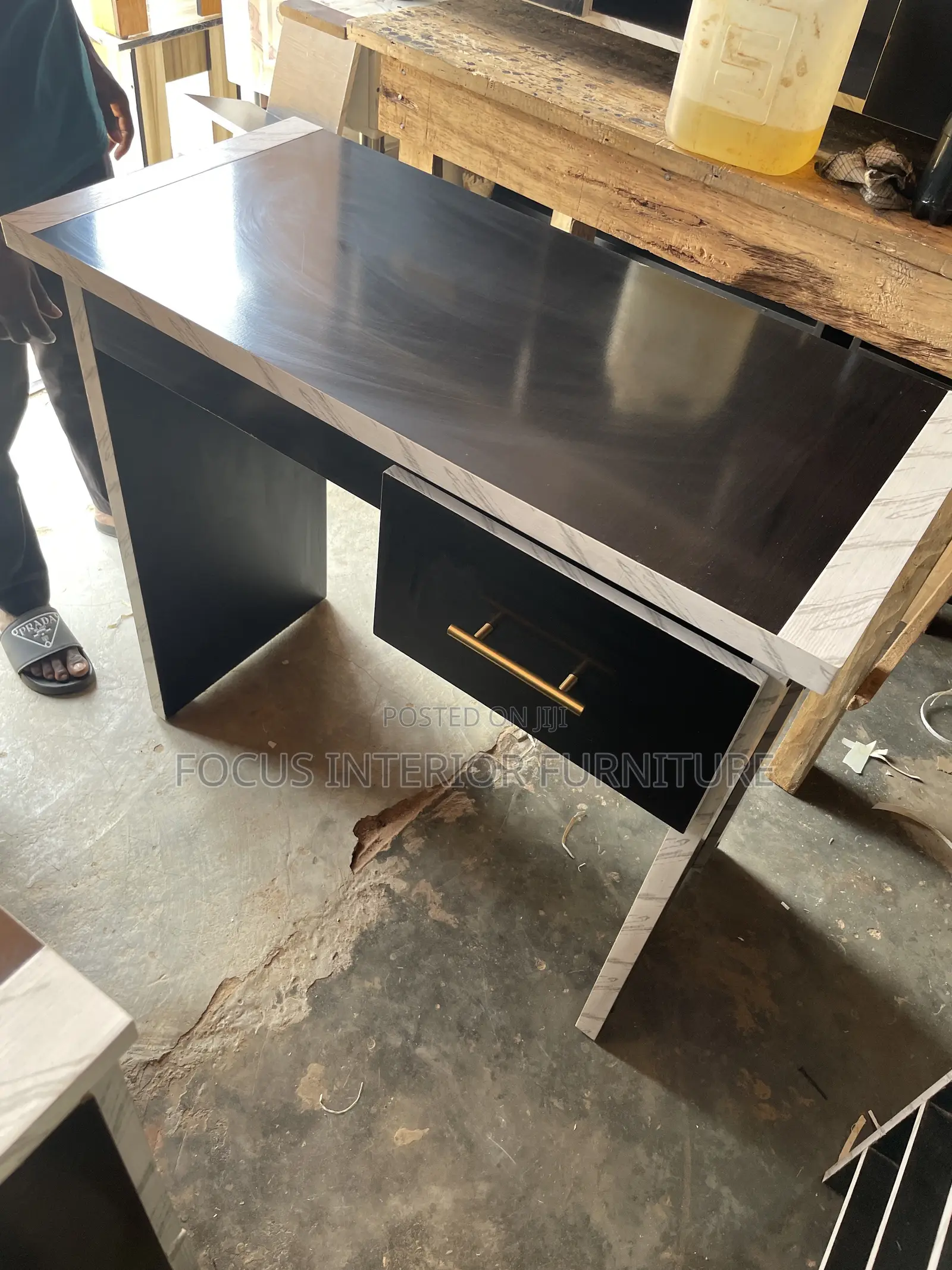 Modern Wooden Study Desk Office Table With Drawer
