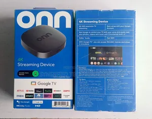 Onn Google Tv Box 8gb Ram, 128gb, Netflix Youtube Ready