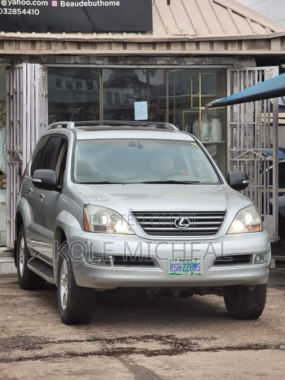 Lexus GX 2005 Silver