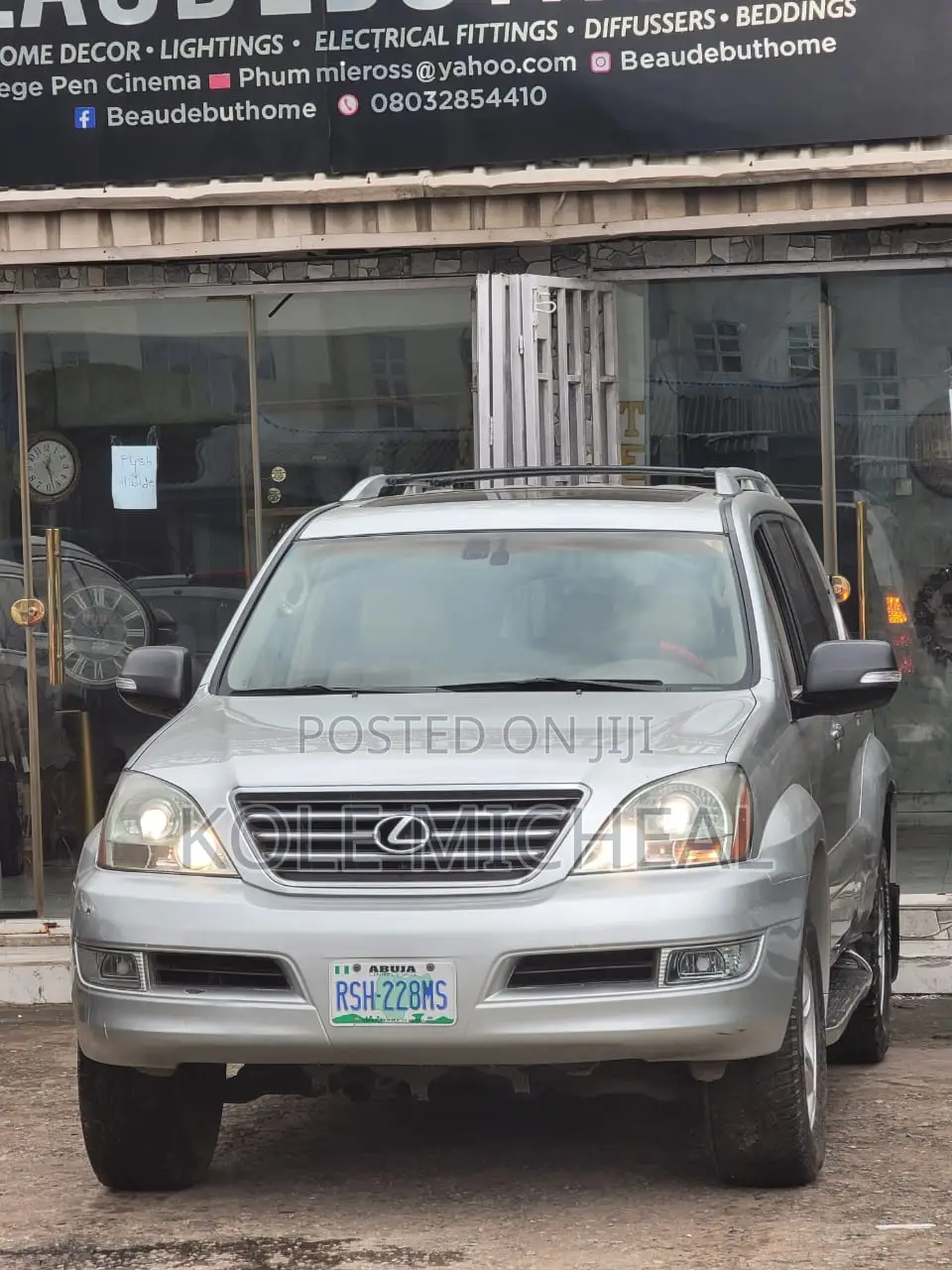 Lexus GX 2005 Silver