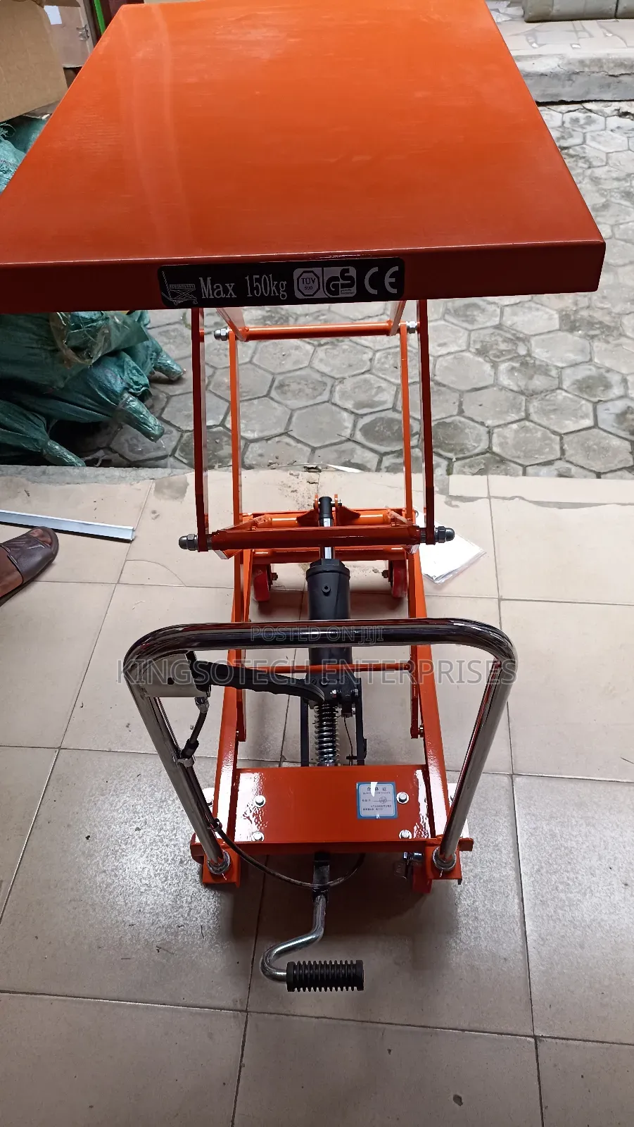 Hydraulic Table Lifter 50" Height
