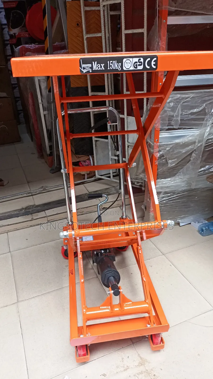 Hydraulic Table Lifter 50" Height
