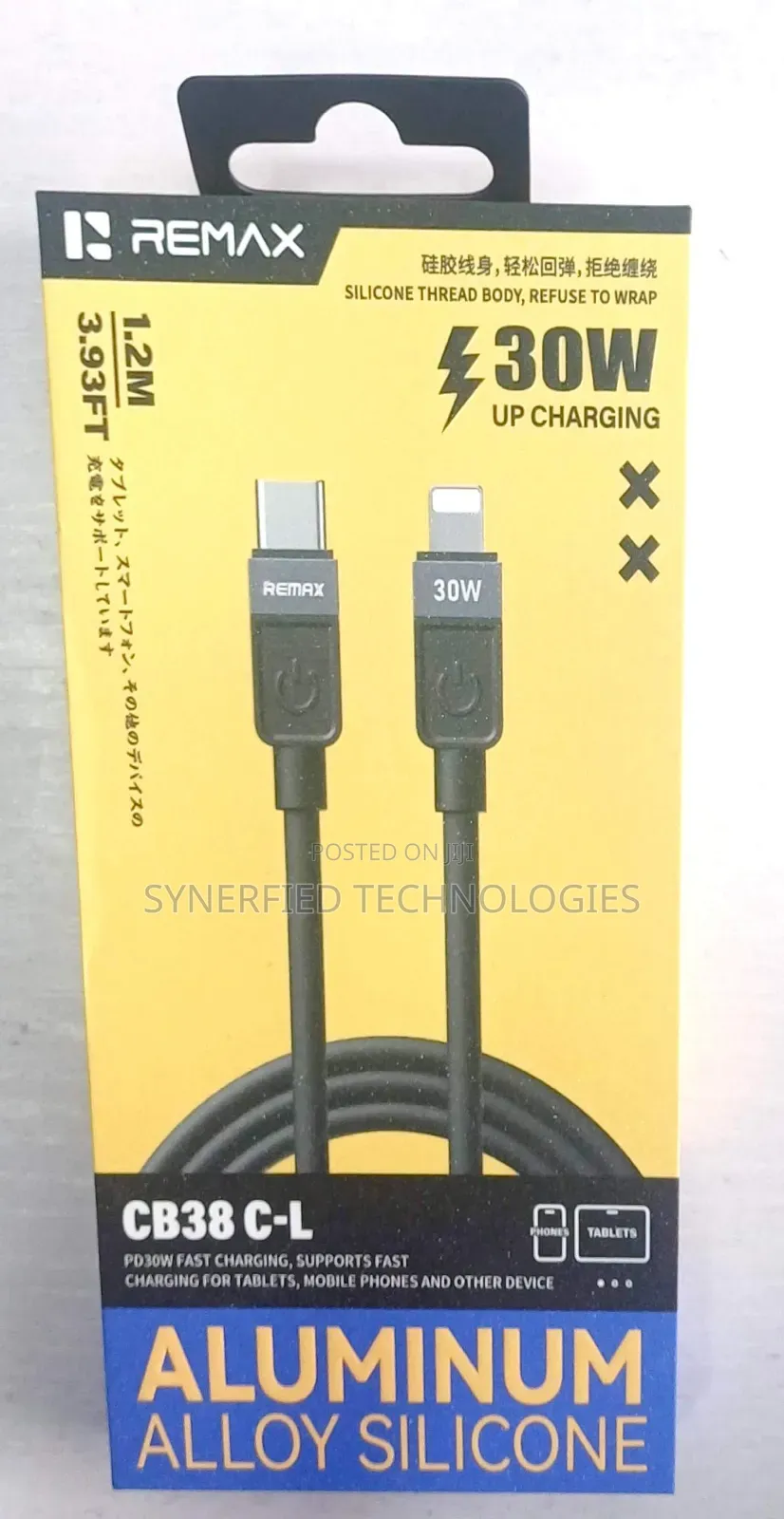 Remax Cable Pd 30w High-Power 1.2m Fast Charging Data Cable