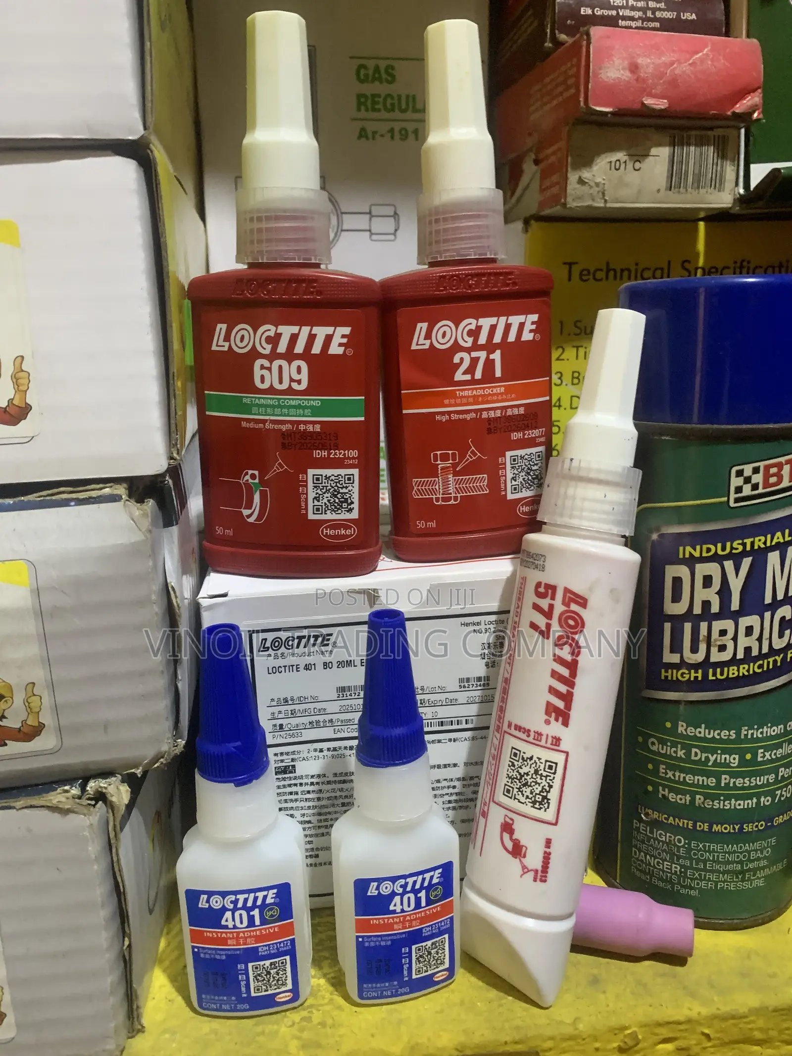 Loctite Threadlocker + Adhesive Kit