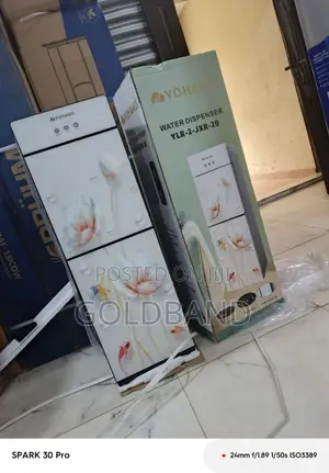 Yohako Hot, Cold Neutral Water Dispenser With Cabinet