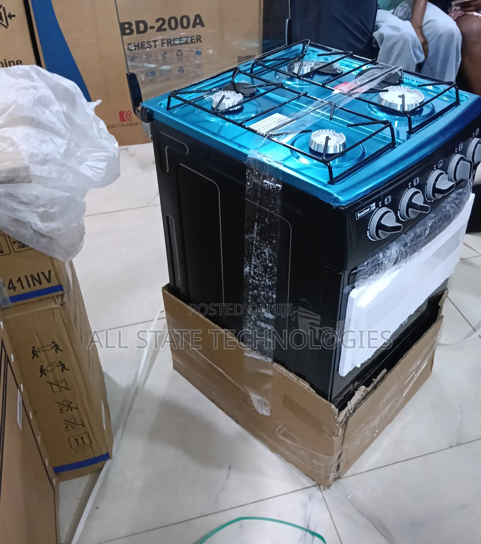 Durable Scanfrost Ck-5400 4 Gas Burner 50x50