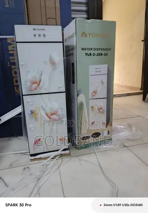Yohako Water Cooler With Hot, Cold Room Temperature Water