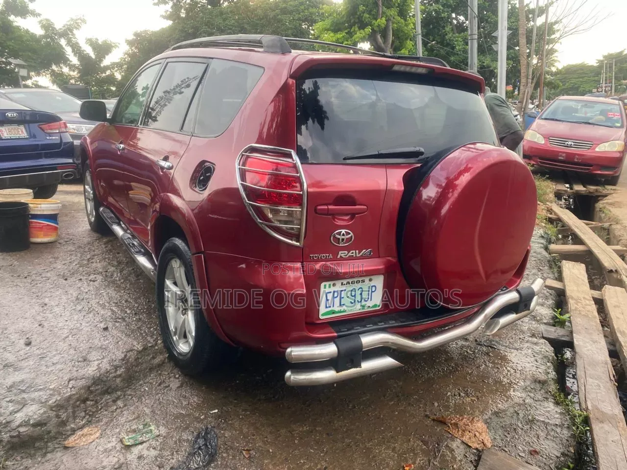 Toyota RAV4 2008 Red