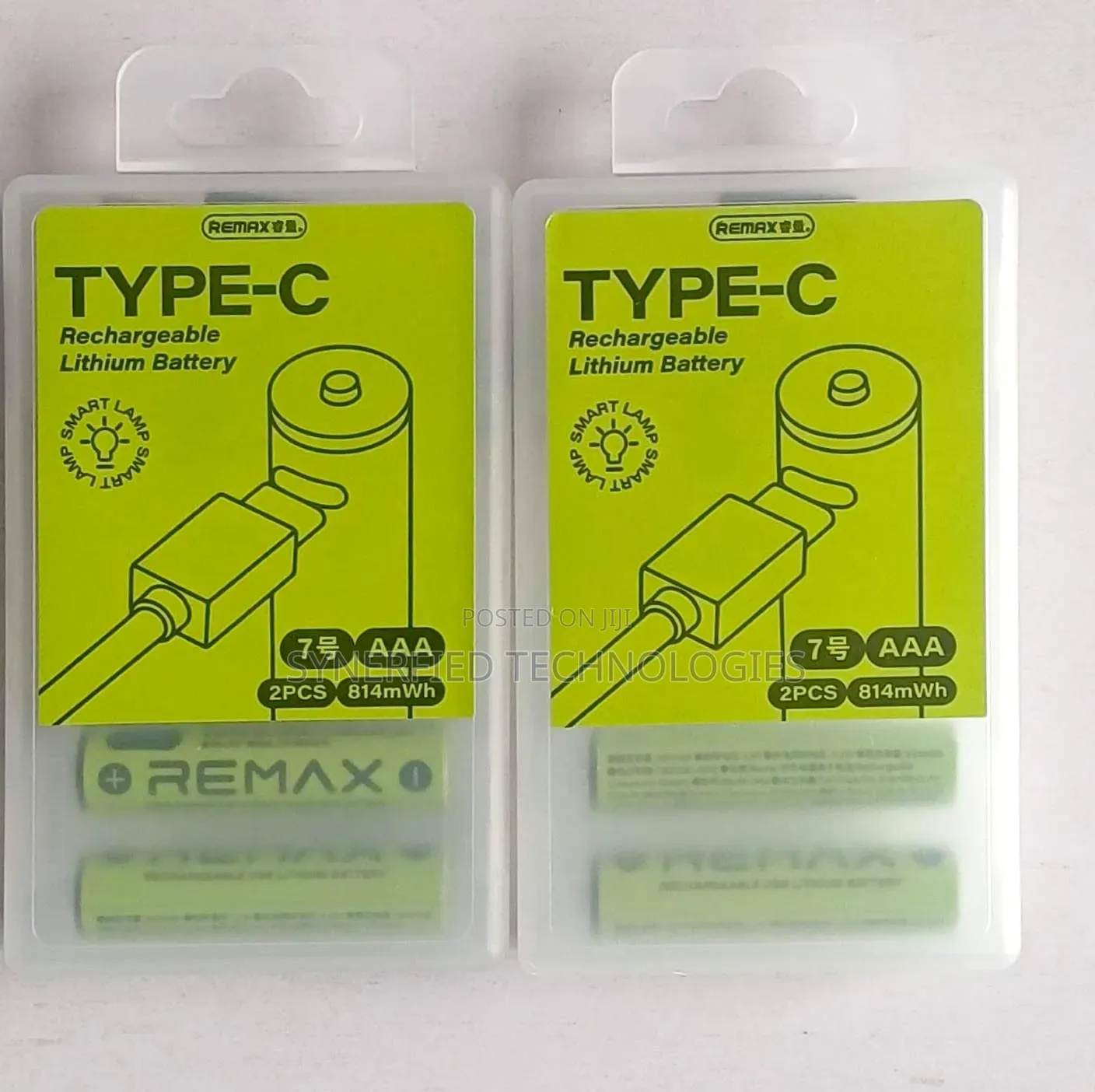 Remax Aaa Type-C Rechargeable Batteries