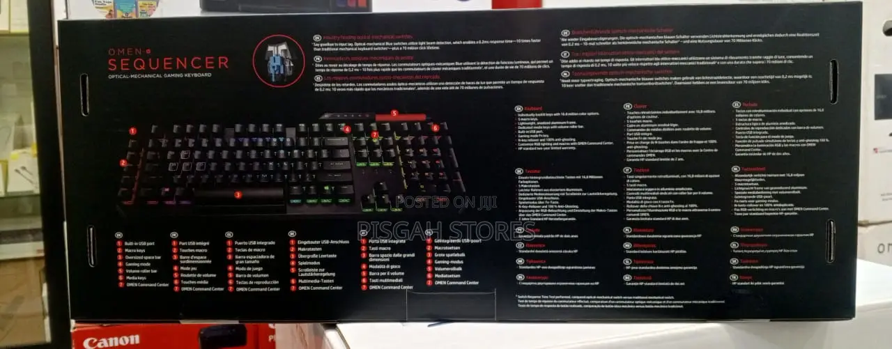 Hp Omen Sequencer Gaming Keyboard
